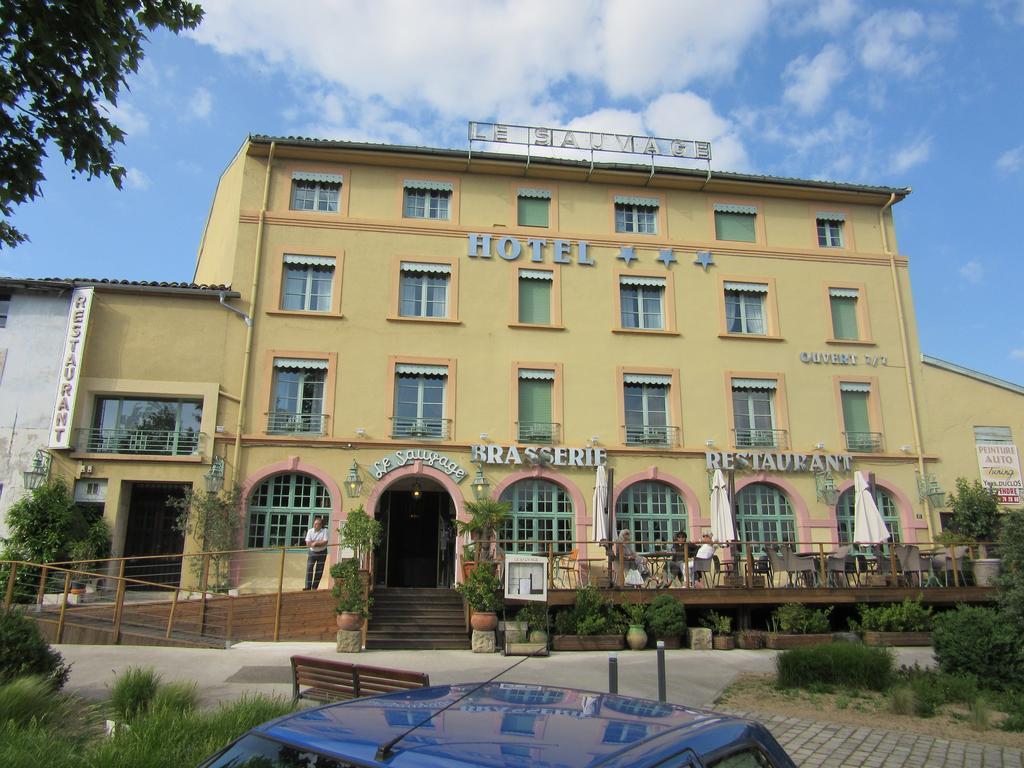 Hotel Le Sauvage Tournus Exterior photo